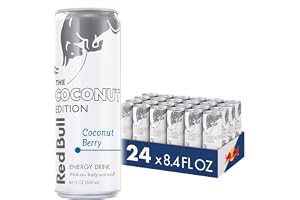 Red Bull Energy Drink, Coconut Berry, 8.4 Fl Oz, Pack of 24