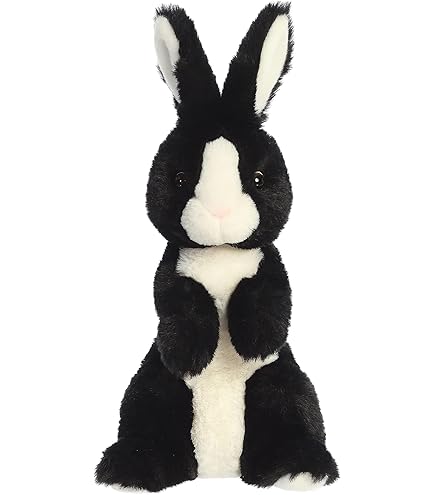 Amazon.com: Wilberry - Minis - Black & White Dutch Rabbit Soft Toy