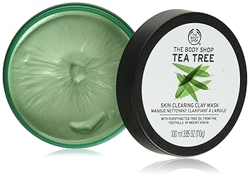 Download Amazon Com The Body Shop 1092184 Tea Tree Skin Clearing Clay Face Mask 3 85 Oz Beauty PSD Mockup Templates