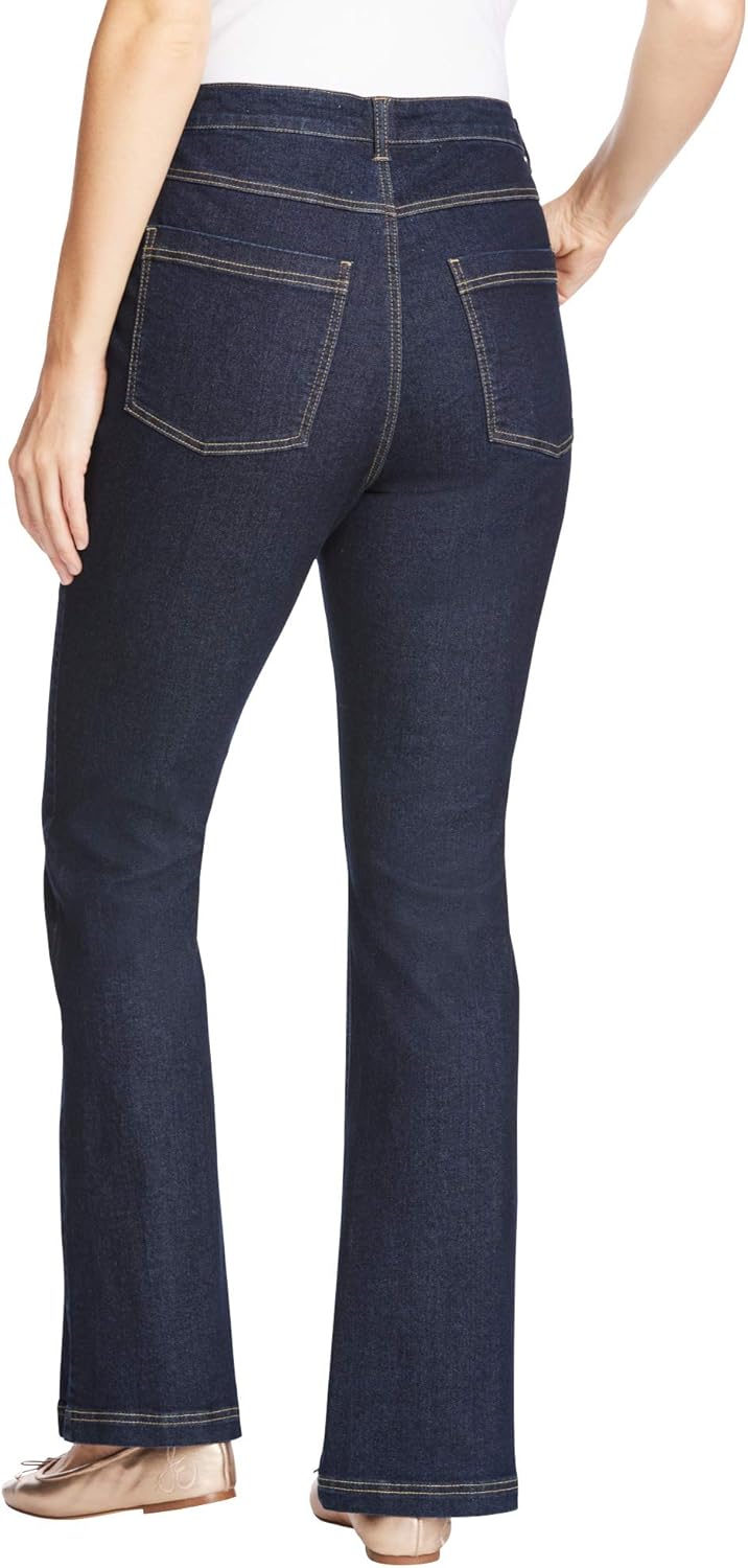 Woman Within Womens Plus Size Tall Perfect Bootcut Jean