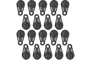 Lot de 20 clips de fixation pour bâche, housses de voiture, tentes, auvents (Clips1)