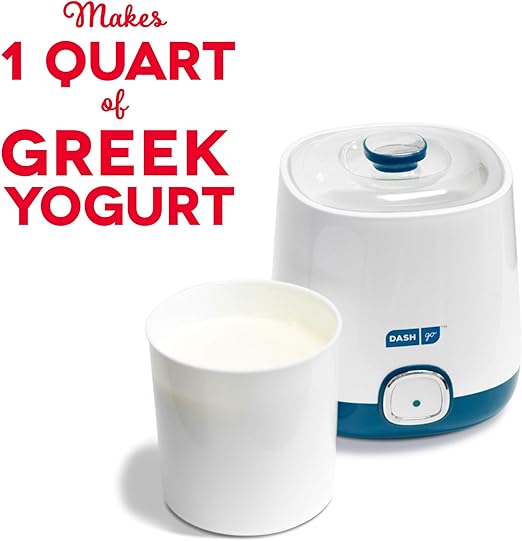 Amazon Com Dash Bulk Yogurt Maker Machine With One Touch Display