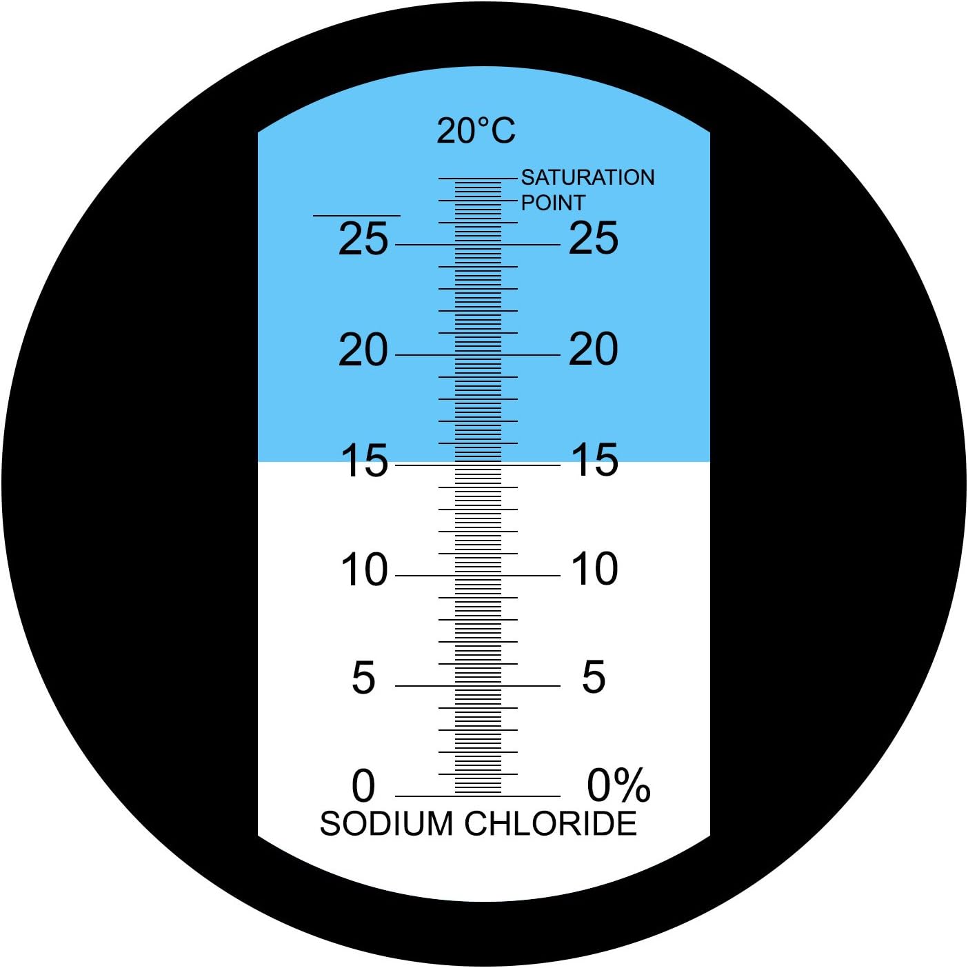 0-28% Salinity Refractometer ATC Salt Water Brine 0-280 PPT of NaCl - Image 5