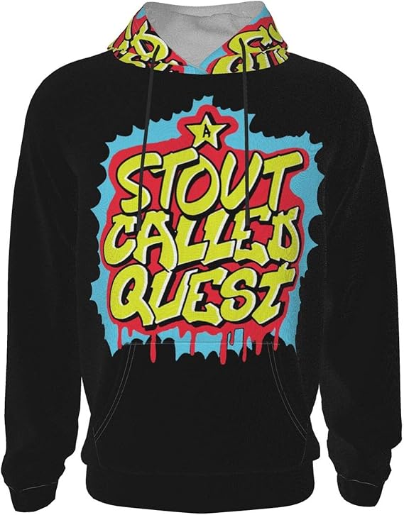 A Tribe Called Quest 3D Print Hoodie Boys Black Long Sleeve