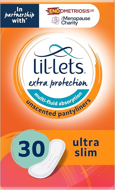 Lil-Lets Extra Protection Pantyliners X 30 One Pack Light Bladder Support