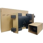 EPE USA Universal 23" - 27" Monitor TV Shipping Box, Secure and Protective Computer Monitor Shipping Box, theBOXlarger