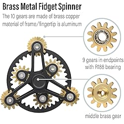 FREELOVE Gear Fidget Spinner for Adults, Mini Tiny