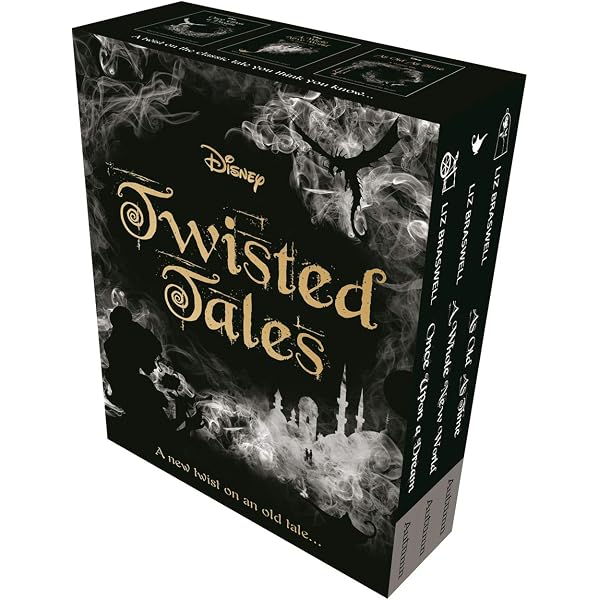 Disney Twisted Tales Box Set Collection 3 Books Set By Liz