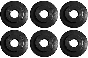 BROUGETME 41317 E-3469 Tubing Cutter Replacement Wheel (6-Pack) – Compatible with RIDGID Models 101, 103, 104, 117, 118, 150, 151, 152, 153, 205 – Copper Pipe Cutter Replacement Parts for Accurate Cutting