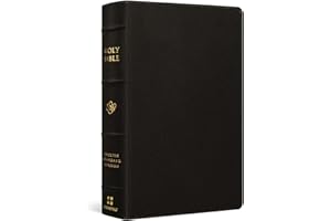 ESV Giant Print Personal Size Bible, Red Letter (Buffalo Leather, Deep Brown)