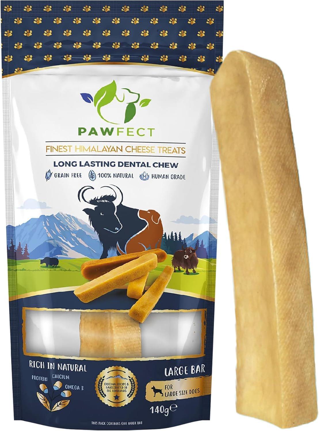 Pawfect Dental chews variations (Regular/140g)