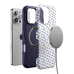 Casely iPhone 16 Pro Max Case Blue Hearts