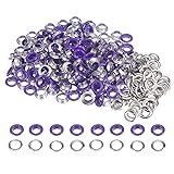 HARFINGTON 200 Set Color Round Grommets 8mm