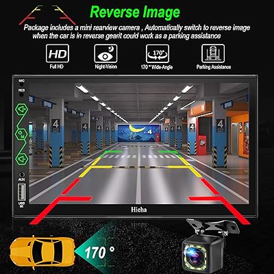 Buy Double Din Car Stereo With Bluetooth Audio Apple Carplay Android Auto 7 Hd Touchscreen Car Multimedia Player With Rearview Camera Am Fm Radio Receiver Usb Swc Aux Input Mirror Link Online In Indonesia