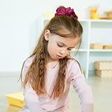 Lolalet Satin Hair Scrunchies 6 Pack Style D for Women Girls view 5