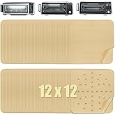 Golden Associate 12 x 12 inch Parchment Paper Liners Air Fryer Disposable Square130 Pcs, Perforated&without Holes Sheets Combo, 65-Pcs Each, Accessories for Ninja SP, Cuisinart, Breville, Instant Pot