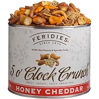 Heist即戦力12inch 5枚セット！Fouk,Frits Wentink他 Amazon.com: FERIDIES 5 O'clock Crunch Honey Cheddar Gourmet Snack