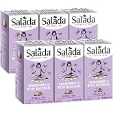 Salada Soothing Teas, Chamomile &amp; Rose Blossom - 20 Count (Pack of 6)