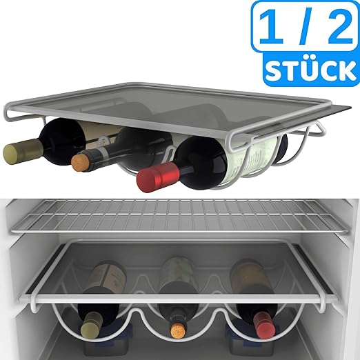 BearTop - Soporte para Botellas de Vino (para frigoríficos, 4 ...