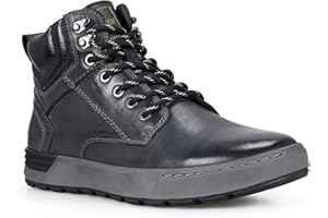 FIEEIF Men's Chukka Boots Outdoor Leather Boot Casual Sneakers