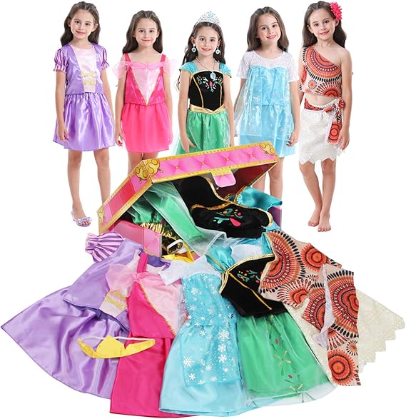 little girl dress up clothes trunk