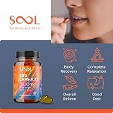 SOOL CBD Capsules 1500mg 30ct 50mg Broad Spectrum Hemp Oil Capsules view 4