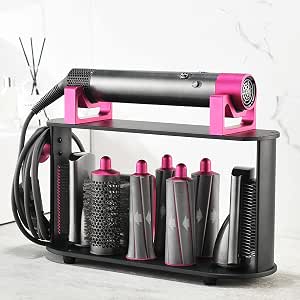 Amazon.com: Soporte de almacenamiento para Dyson Airwrap Styler, soporte de  encimera de 8 agujeros, soporte organizador de almacenamiento para rizar,  barriles, cepillos, boquillas difusoras para el hogar, dormitorio, baño,  aleación de aluminio :