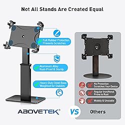 AboveTEK Anti-Theft iPad Kiosk Stand, 360 Rotation