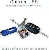 Integral 256GB USB 2.0 Flash Drive Courier Blue view 3