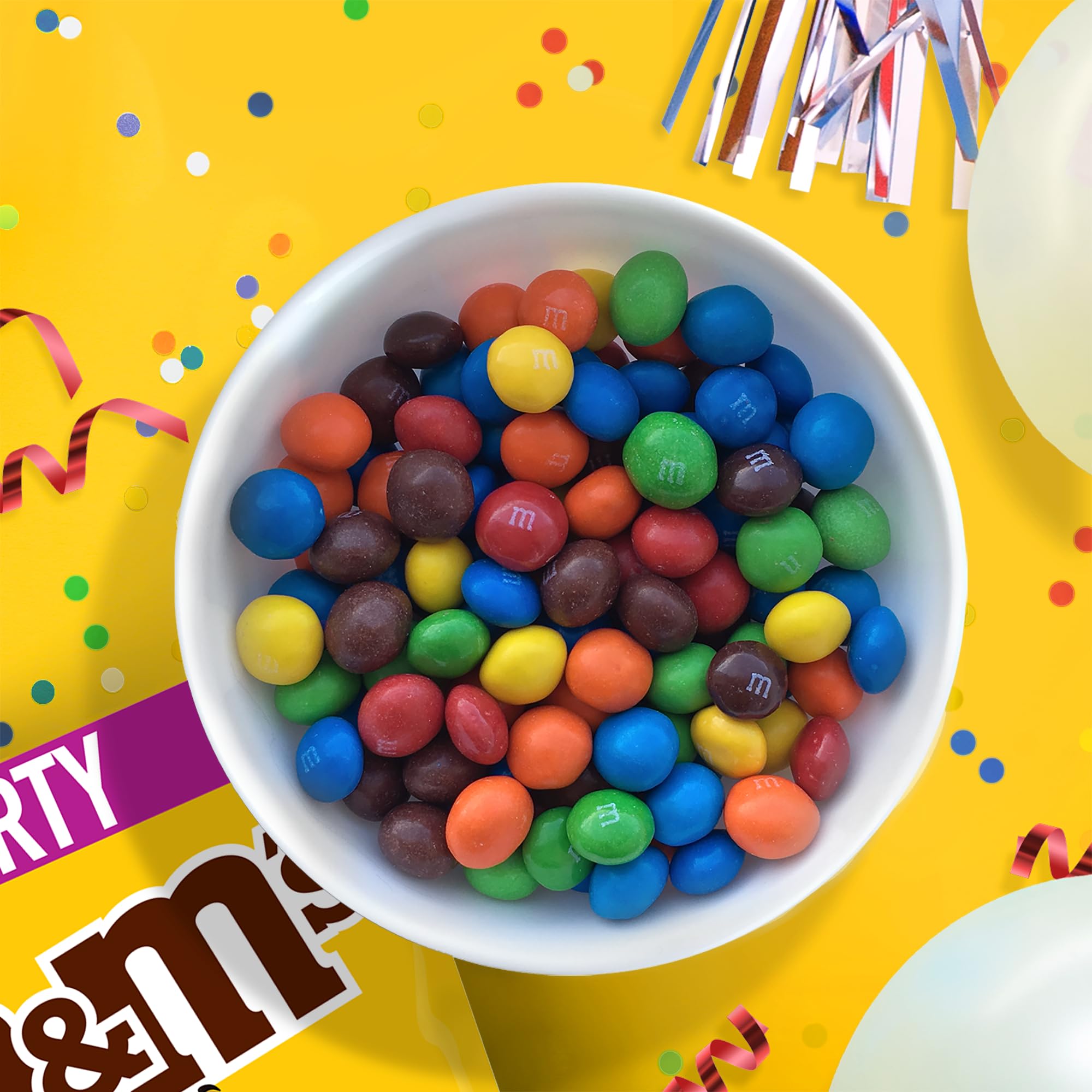 M&M’s Peanut Großpackung Schokolade, Knackige Schokolinsen mit bunter Zuckerhülle als Süßigkeiten, Party-Mix, 1 x 800 g, Für Weihnachten oder als Adventskalender Süßigkeiten 2