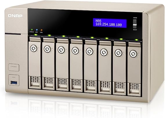 Qnap TVS-863-8G - Servidor de Almacenamiento NAS: Qnap: Amazon.es: Informática
