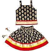 Chandrakala Kids Lehenga Choli Set for Girls (KL101-P)