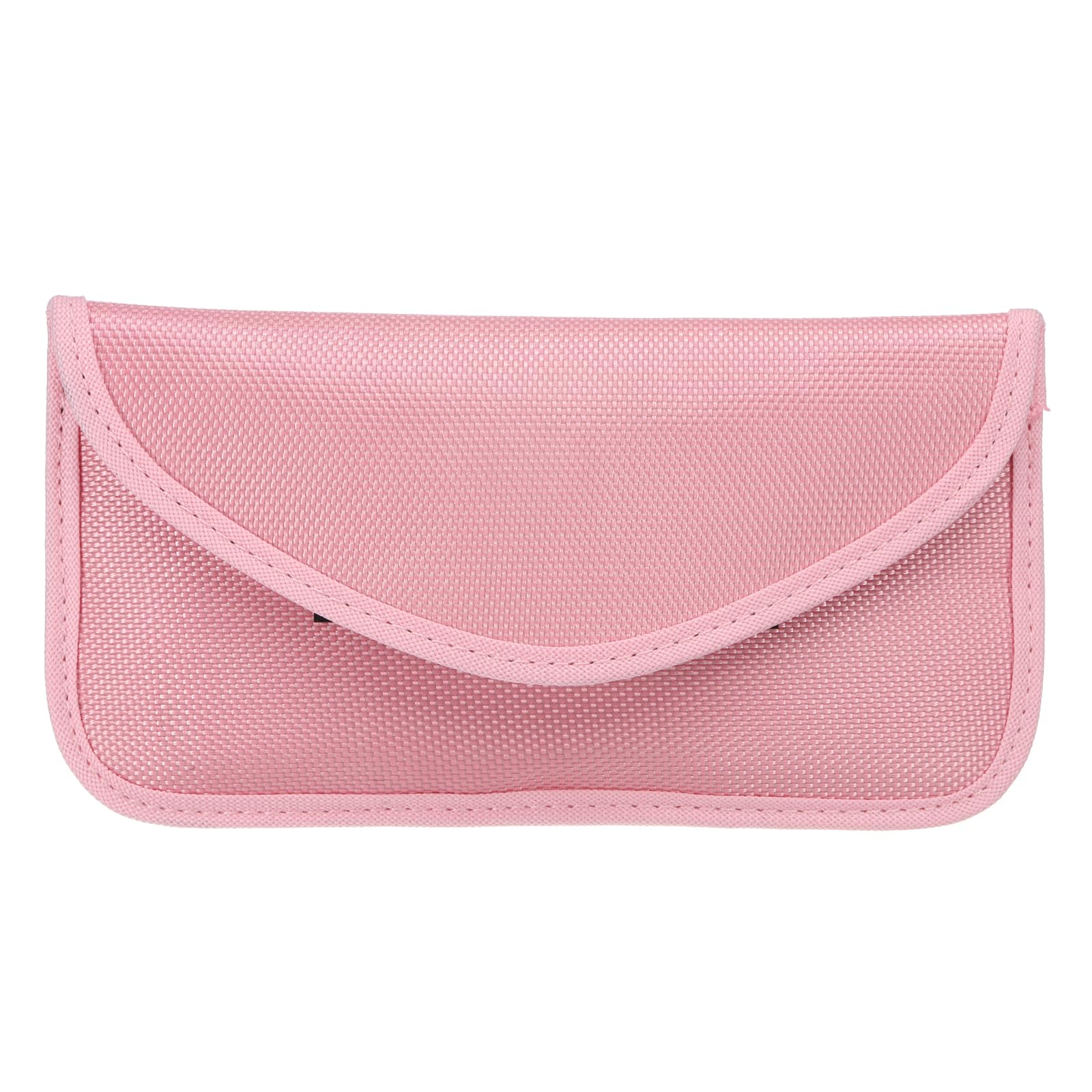 PATIKIL Faraday Bags, 6.5 Inch Signal Blocking Key Pouch Anti-Theft Car Protection Cell Phone RFID GPS Shielding Wallet for Privacy Card Protection, Pink