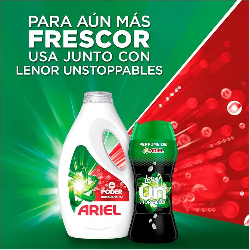 Detergente Lavadora Liquido, 40 Lavados, Jabon Extra Poder Quitamanchas, Limpieza Profunda