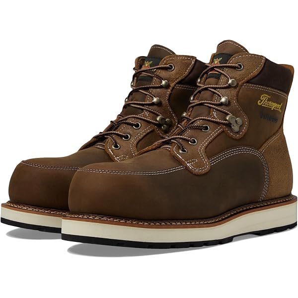 Amazon.com: Thorogood Iron River 6” Leather Waterproof Work  display picture 3