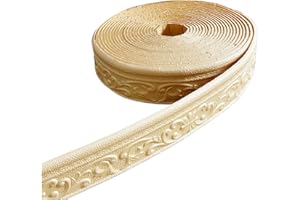 Peel and Stick Crown Molding, Crown Molding Peel and Stick, Length 10m Width 3 Inch Mirror Frame Border, Self-Adhesive Flexib