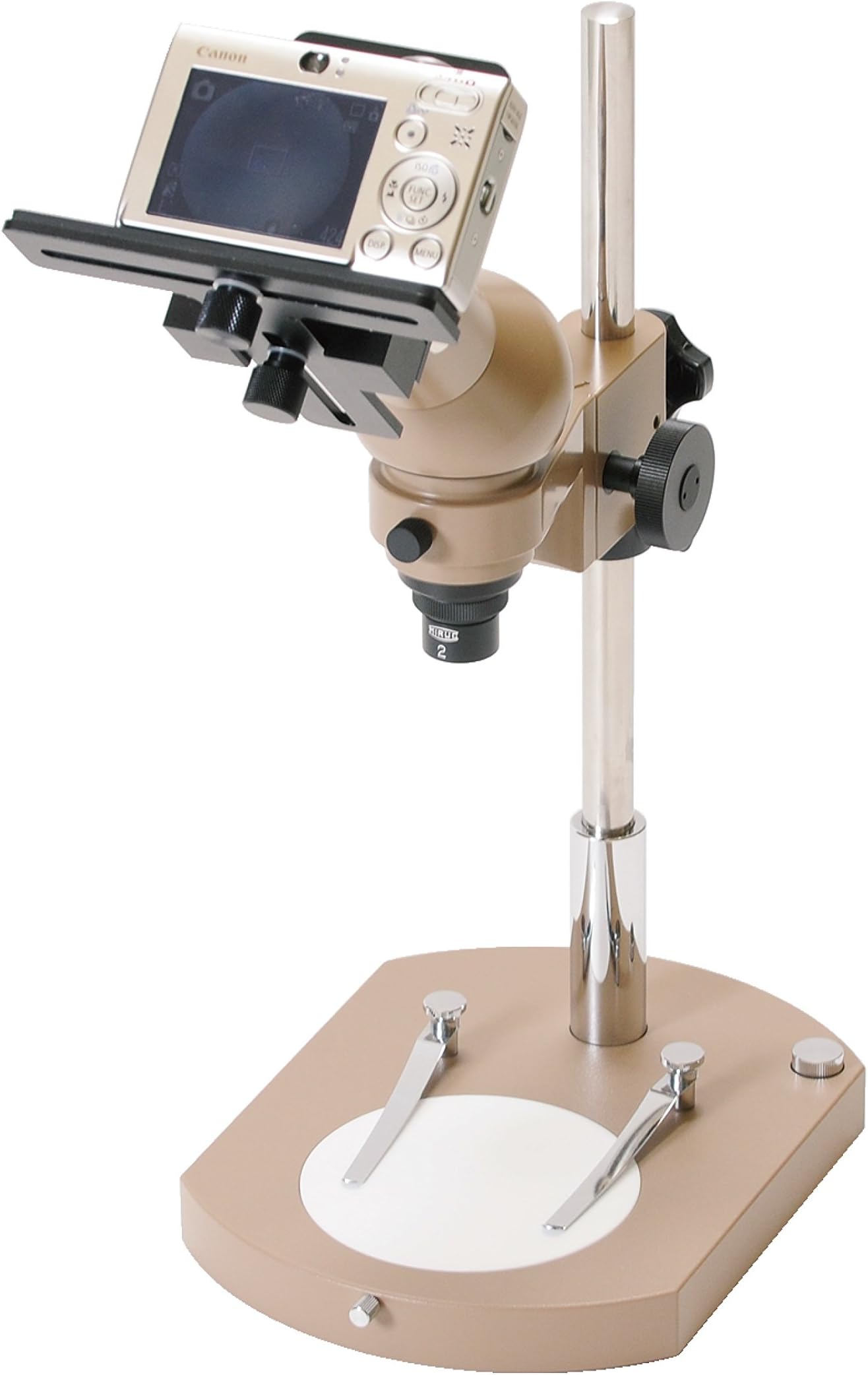 DHS, MS-45, MSS stand set: Microscope and digital camera adapter combination system