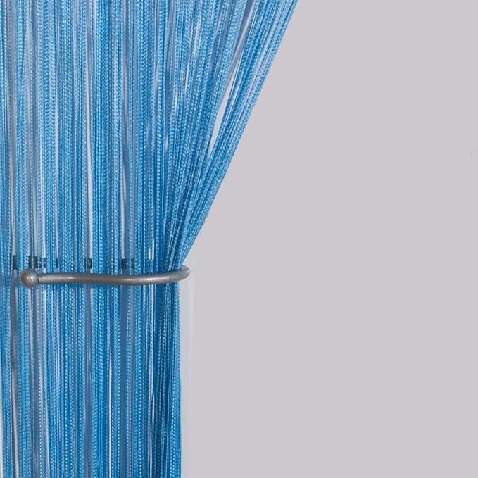 John Aird String Curtain Panel (Blue) Amazon.co.uk Kitchen & Home