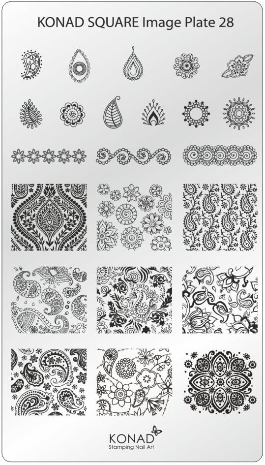 KONAD Square Image Plate 28