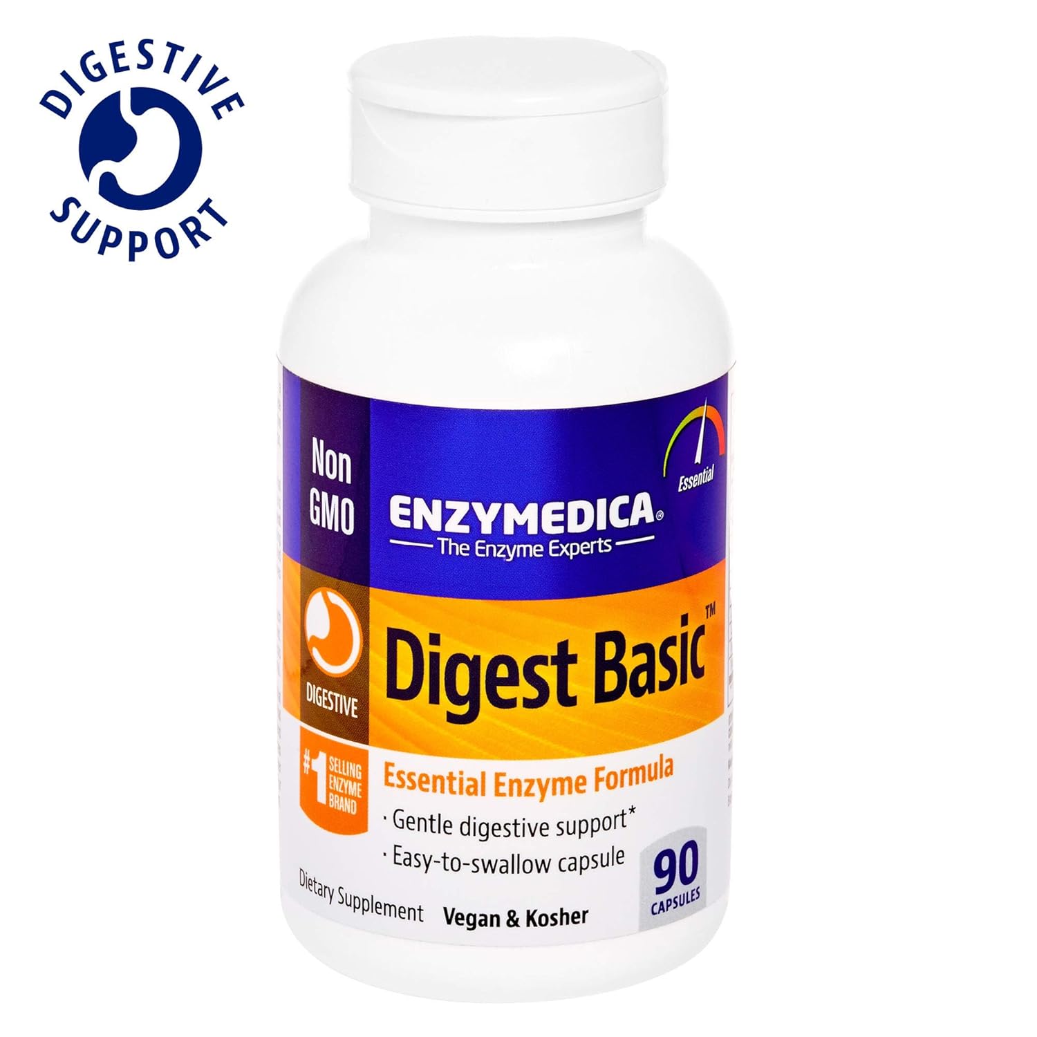 Enzymedica, Digest Basic, Dietary Supplement to Support