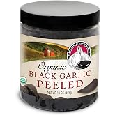 Organic Peeled Black Garlic Cloves - 13oz - Kosher Certified