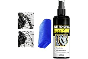 Bicycle Chain Lubricant - Bicycle Rust Removal,Road Bike Chain Cleaner - for Mechanics Guides Cyclists Group Riders Motorcycl