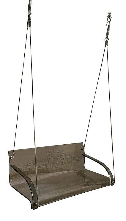 Bhagavati Enterprises Acrylic Swing (135 cm X 57 cm X 43 cm_Brown)