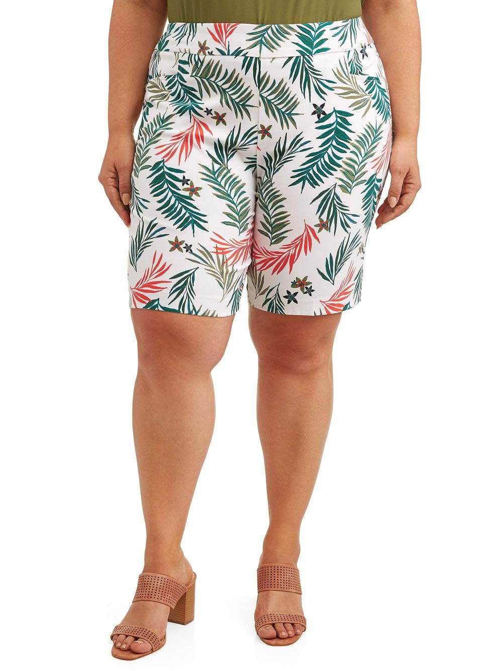 terra & sky women's plus cargo shorts