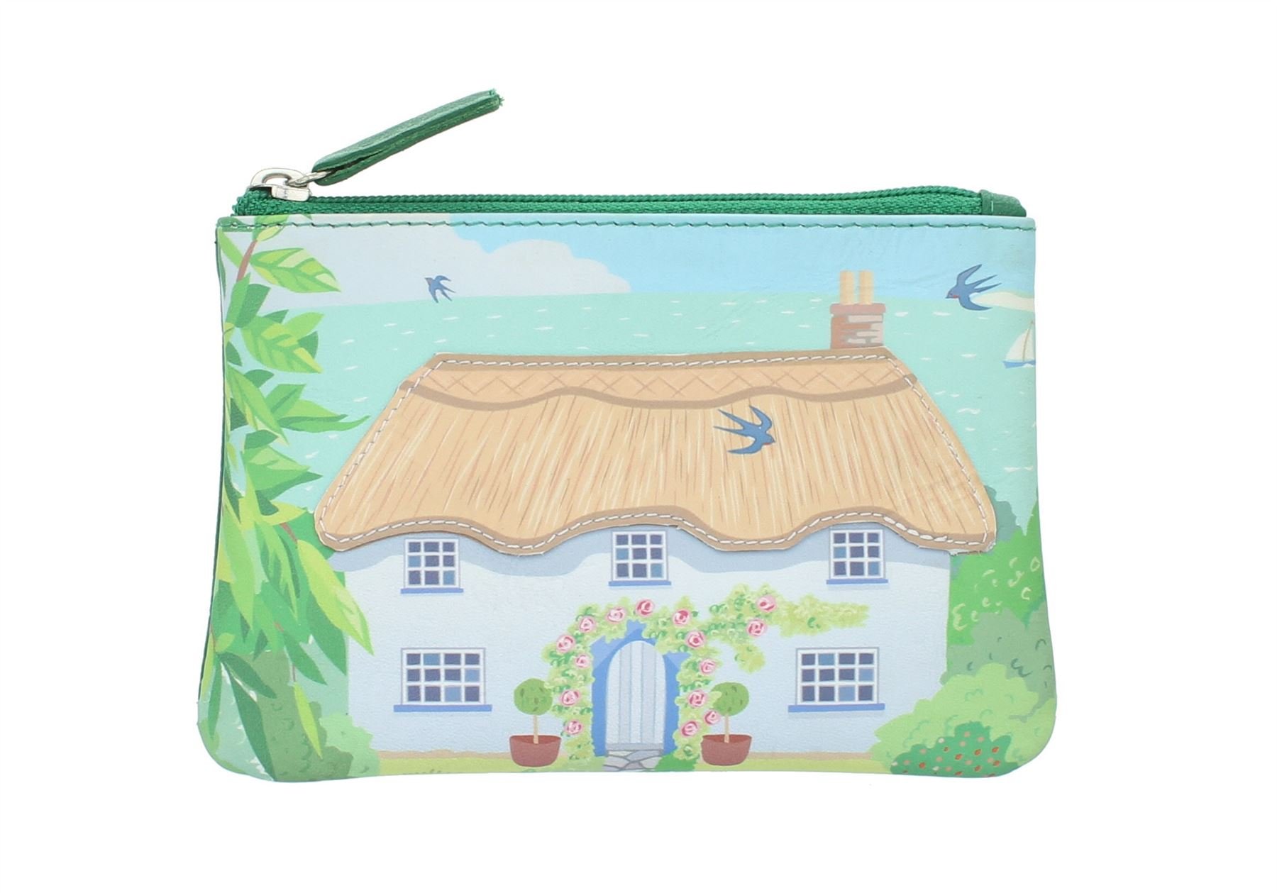 Mala Leather Applique and Printed Leather Coin Purse 4115_11 Cottage