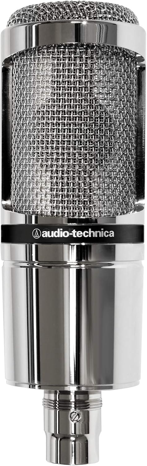 Audio-Technica AT2020 Limited Edition Cardioid Condenser Studio XLR Microphone, Ideal for Project/Home Studio Applications: Audio-Technica: Musical Instruments