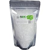 Mak Menthol Crystal 8 oz - Pure Organic 100% Natural - Menthol Crystals from Mint Crystal Mints Mentha Arvensis - Comes in Resealable Standup Bag for Long-Lasting Freshness