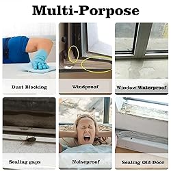 Transparent Window Weather Sealing Tape 2 Inch x 33
