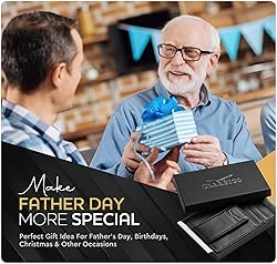 Money Clip Leather Wallet For Men Slim Front Pocket