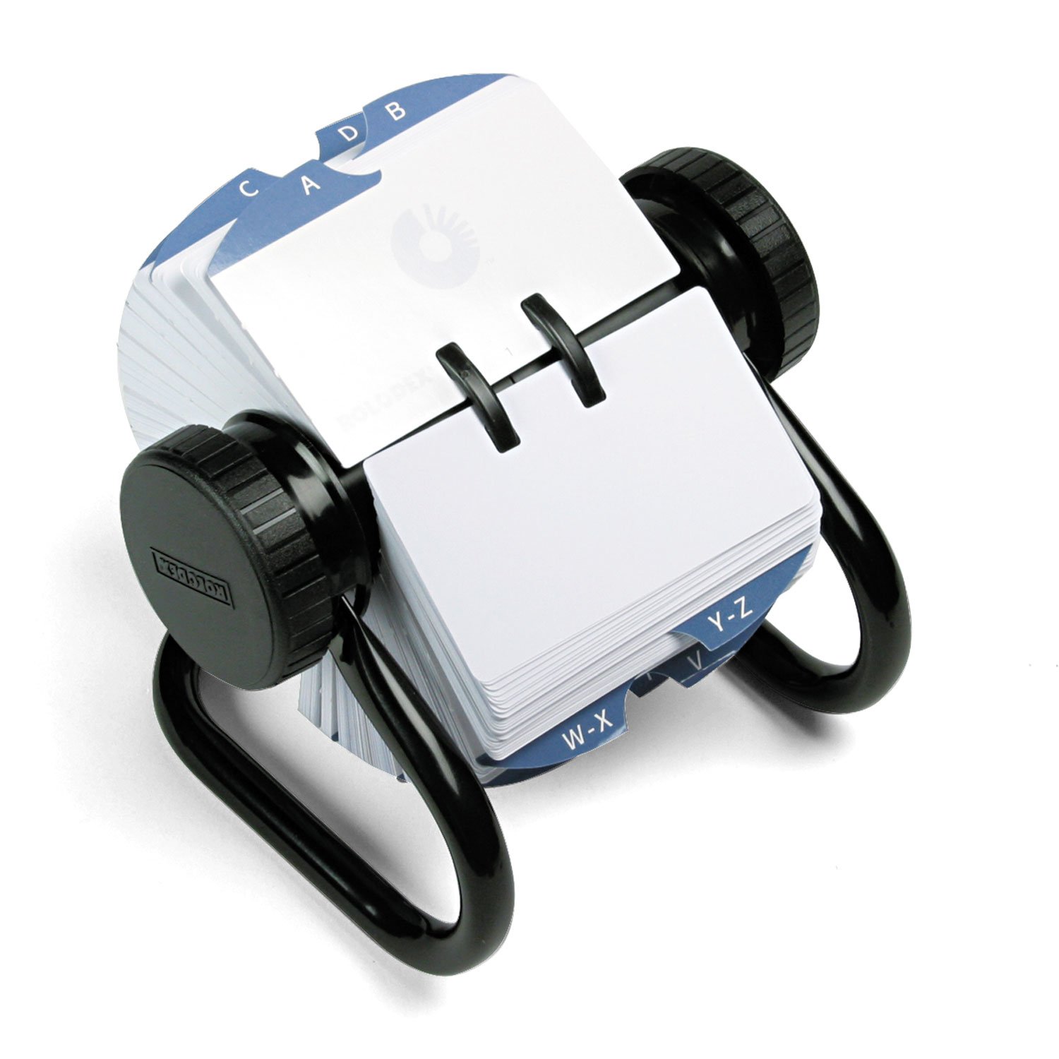 Rolodex Business Card Tray Black Large